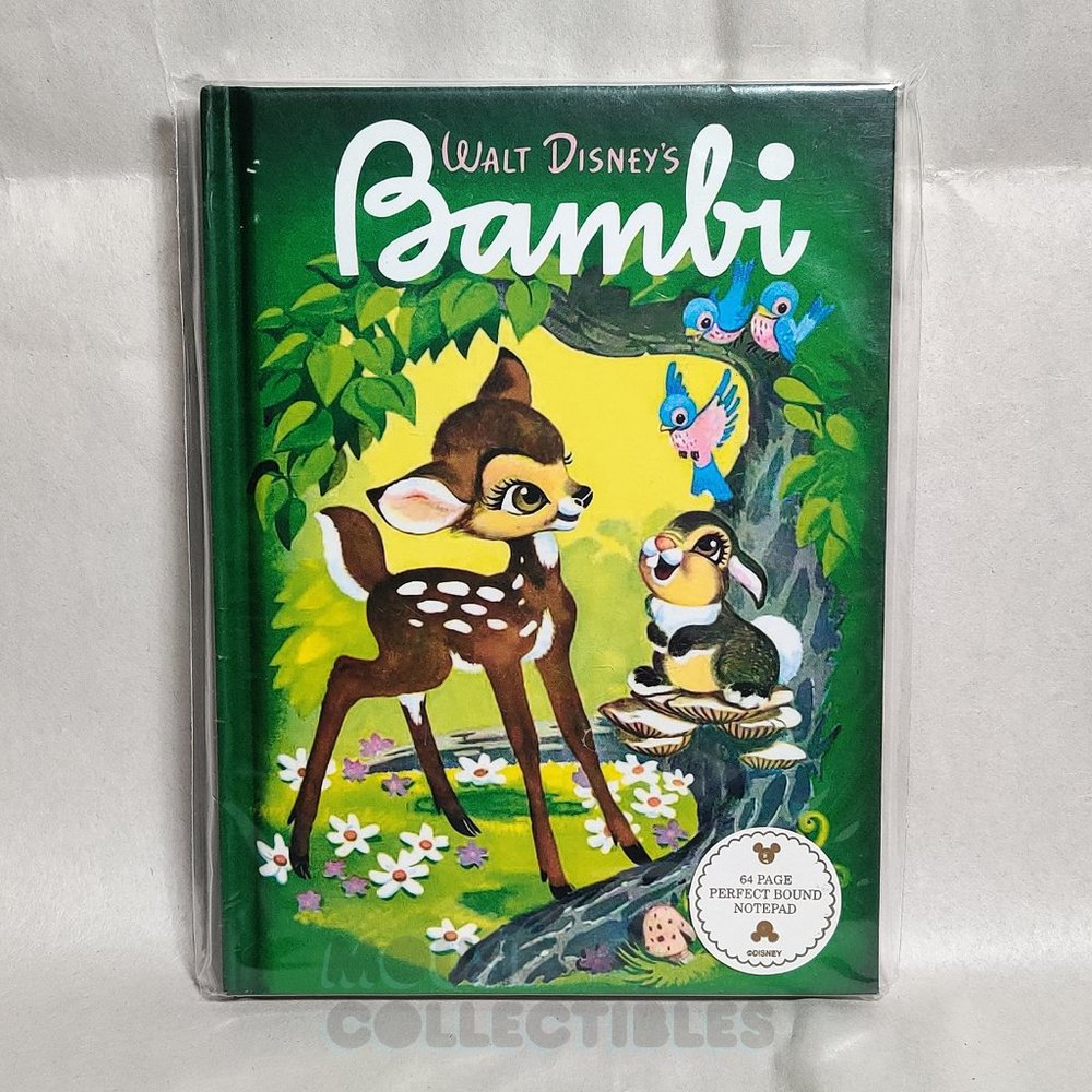 Disney Parks Bambi Golden Books Storybook Lined Notepad / Notebook - 64 Pages